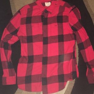 Flannel lumberjack button up